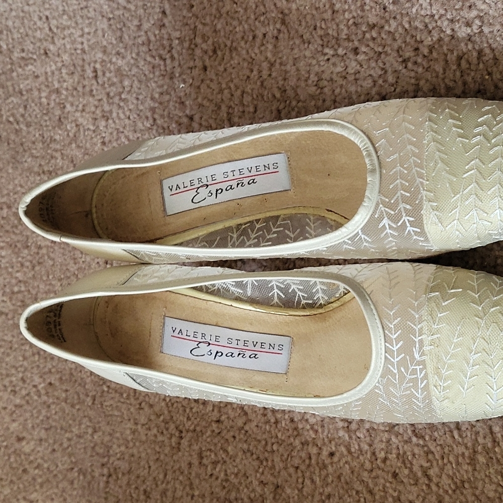 Valerie Steven's Landscape Mesh Shoes